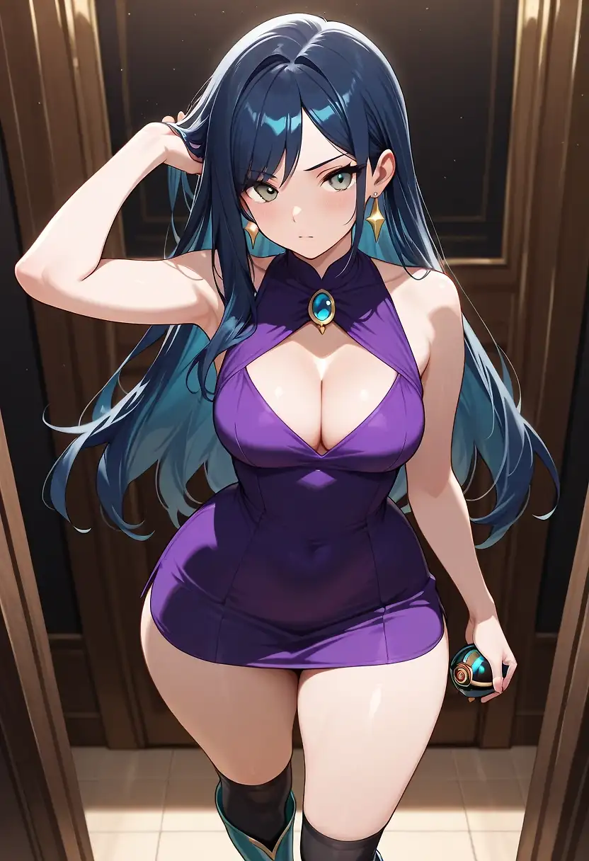 AI art "Jodi Platinium V2"