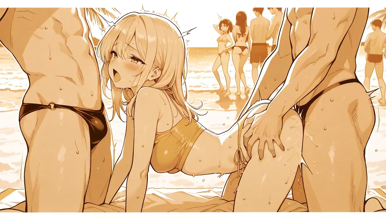 AI art "Yellow Summer 2"