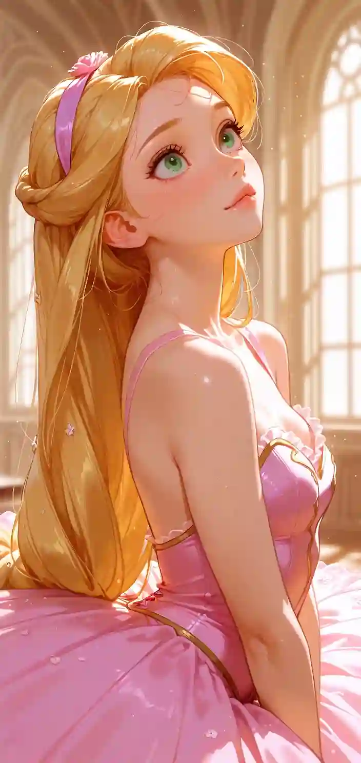 AI art 'Rapunzel'