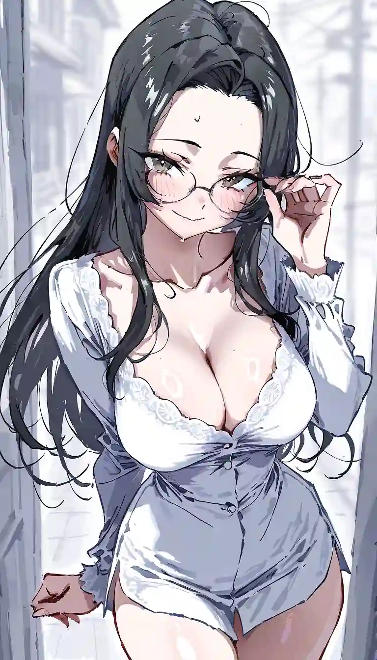 AI art "office lady 2"