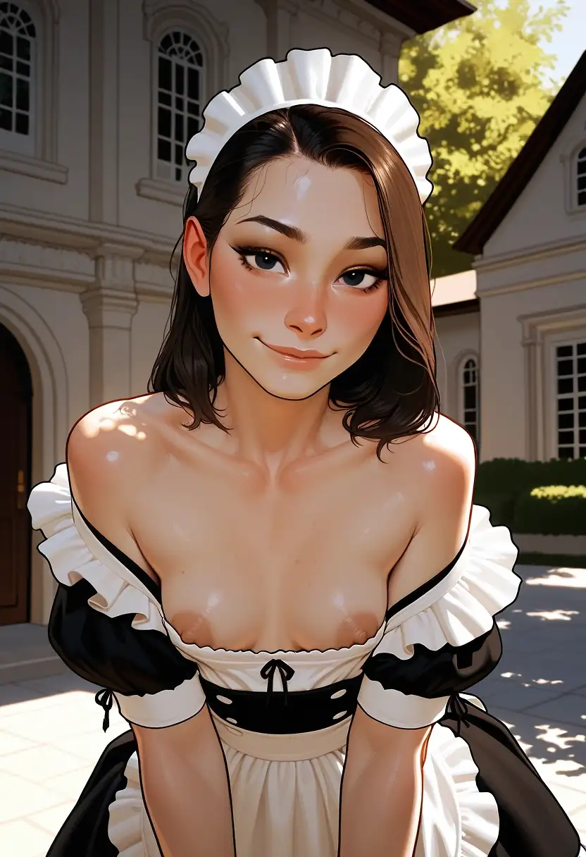 AI art "Maid Monday!"