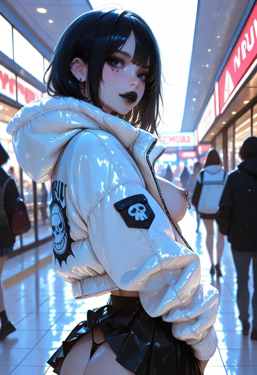 AI art "White jacket"