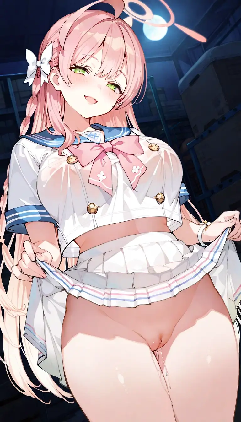 AI art "Trapped by Hanako"