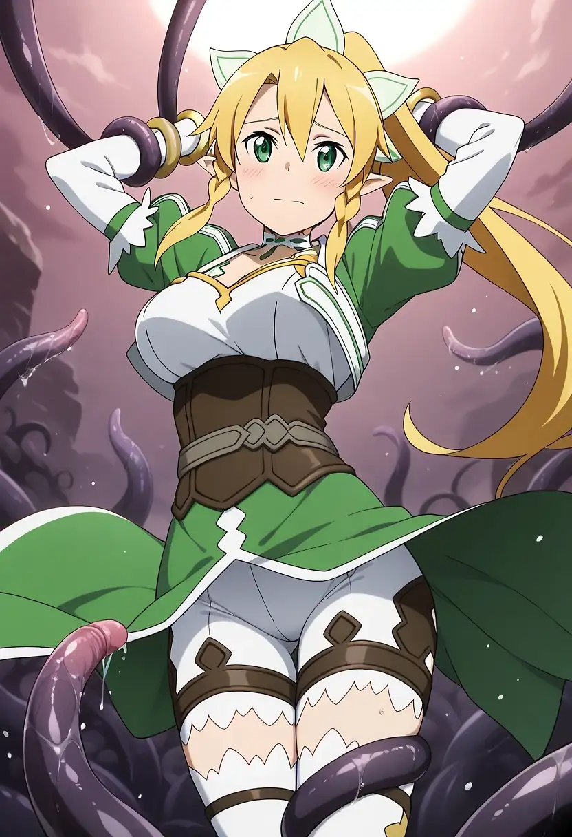 AI art 'Leafa'