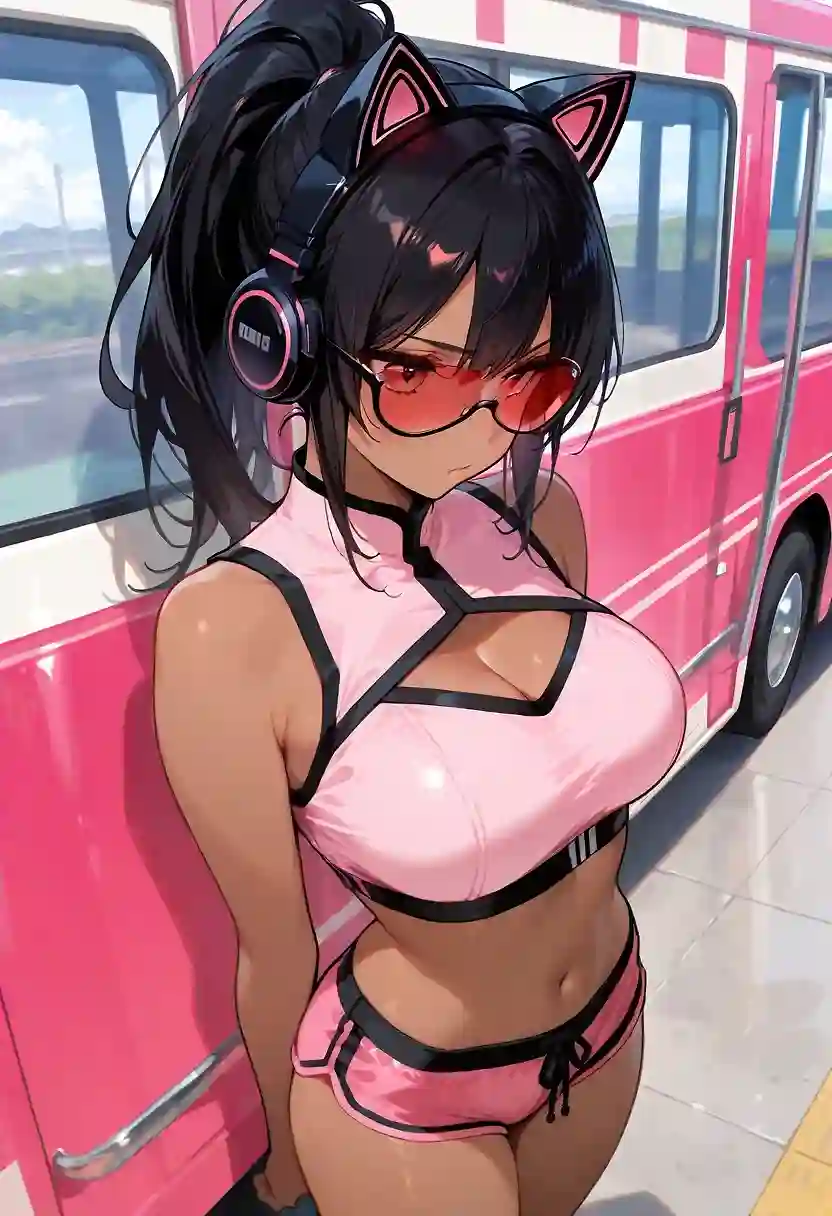 AI art "Megan : some successives test"