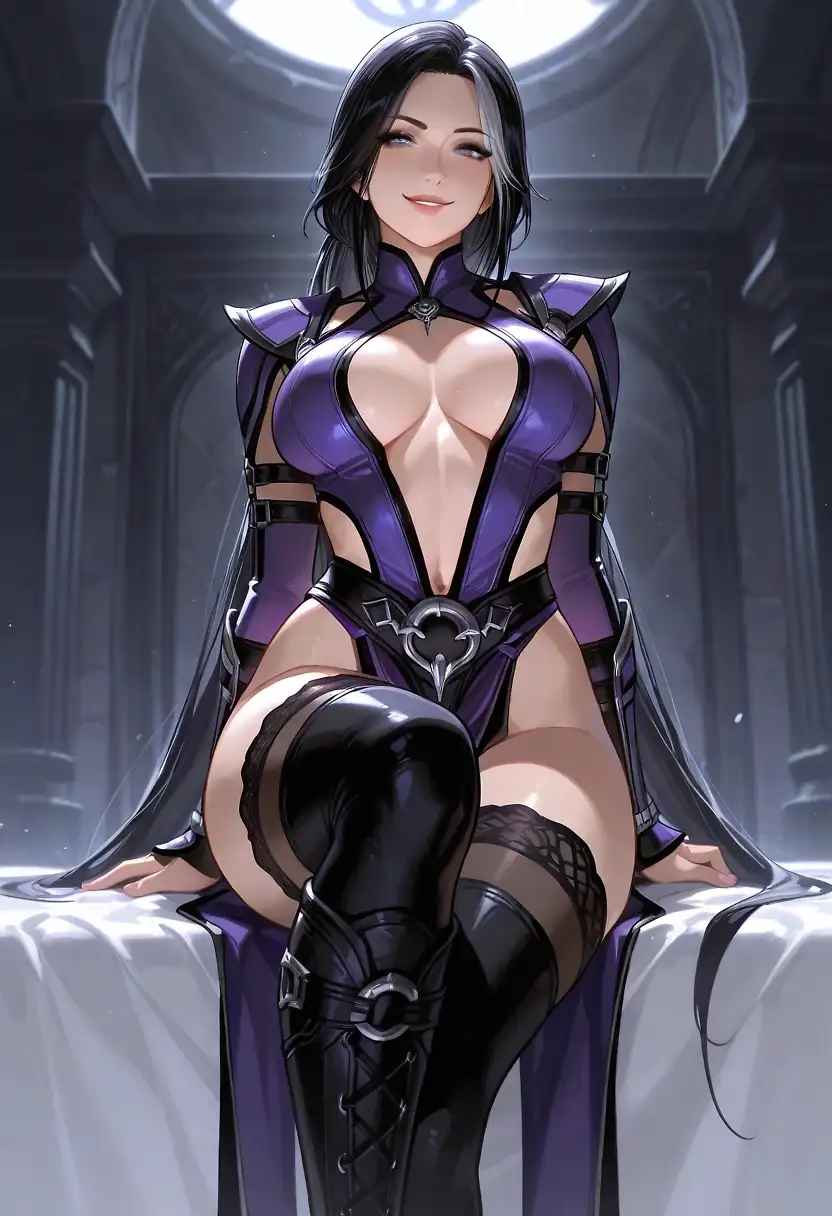 AI art 'Sindel, Mortal Kombat'