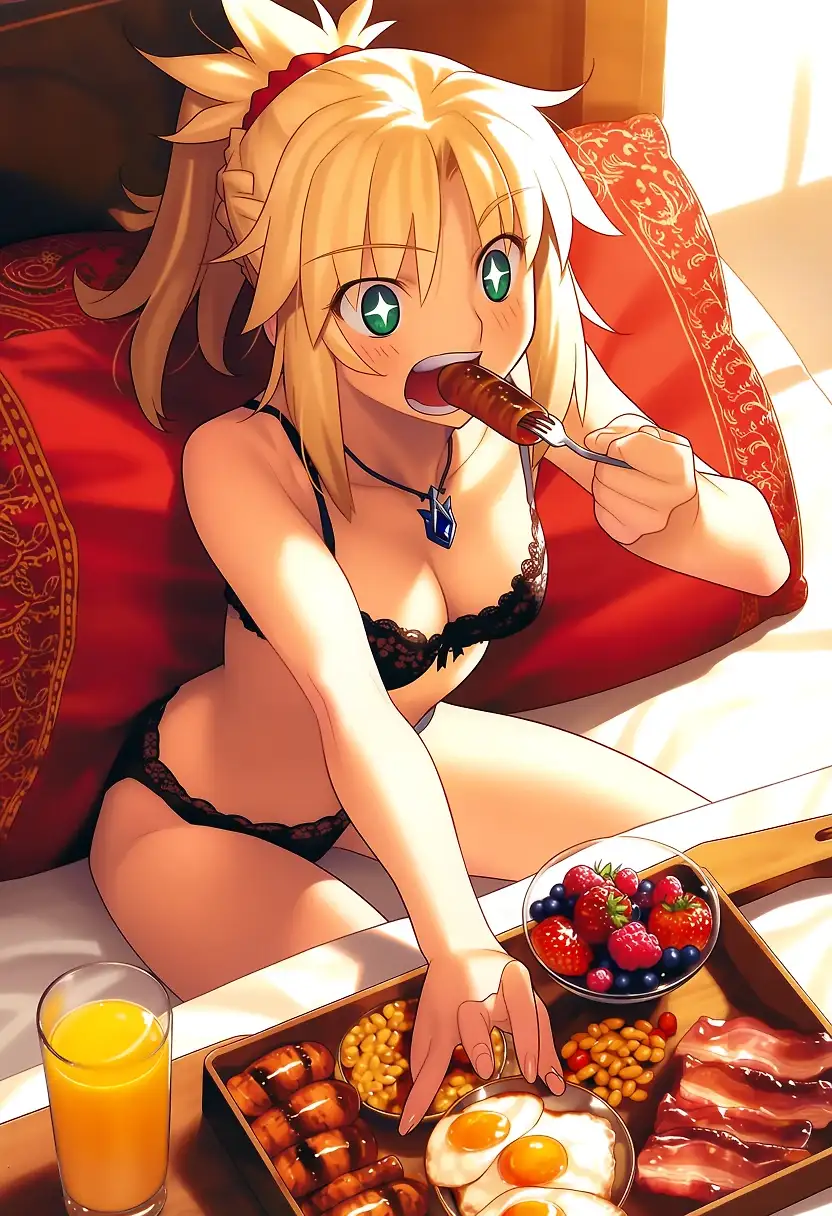 Mordred and her Munchies