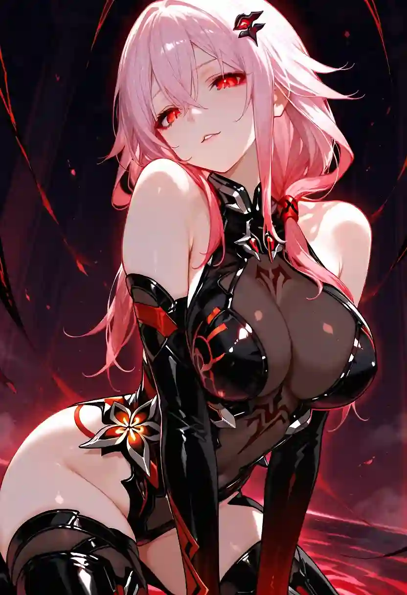 AI art 'Dark Inori'