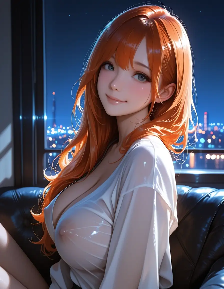 AI art 'Fujiko Mine' with user description 'Testing different options'