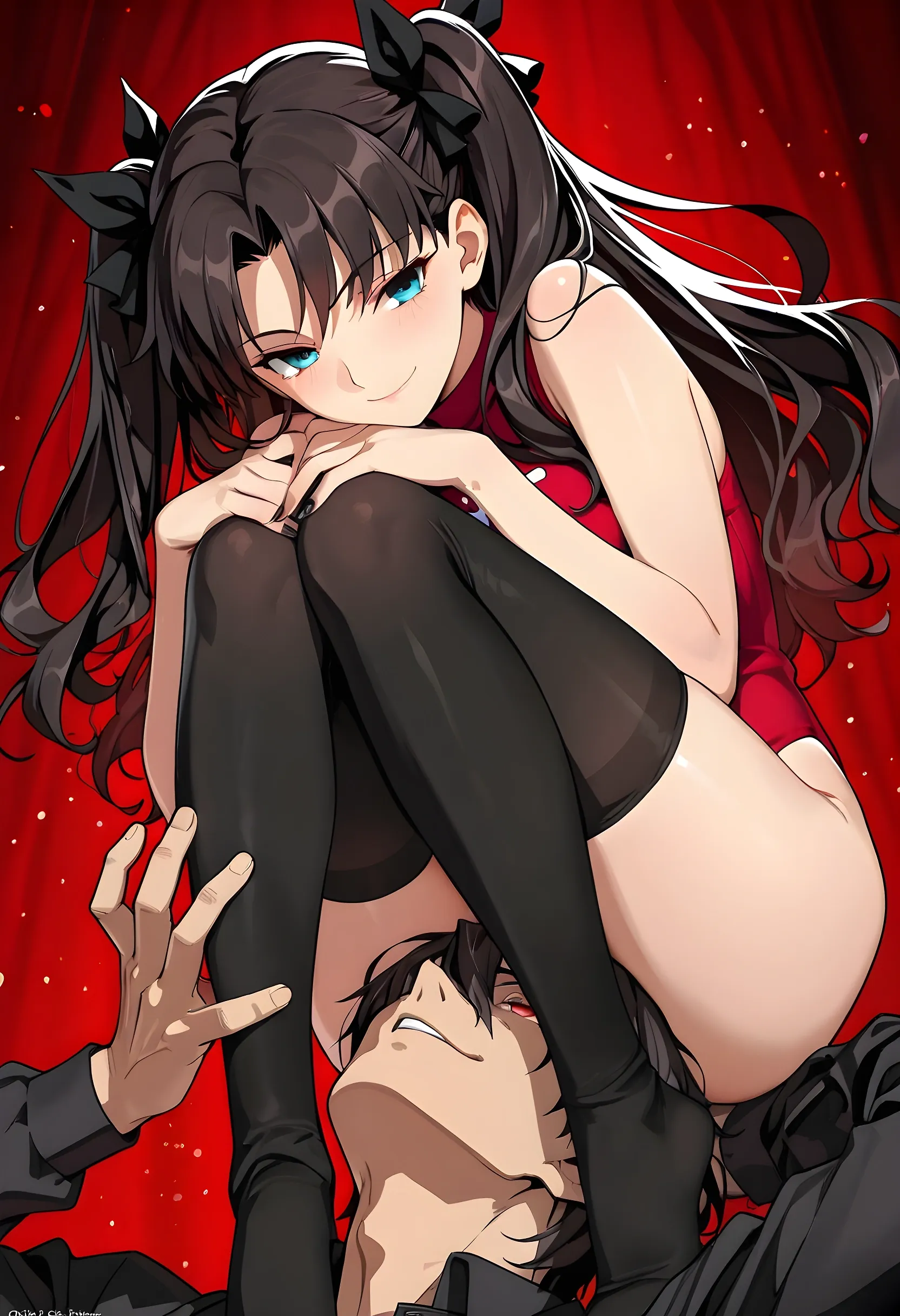 AI art "Rin Tohsaka"