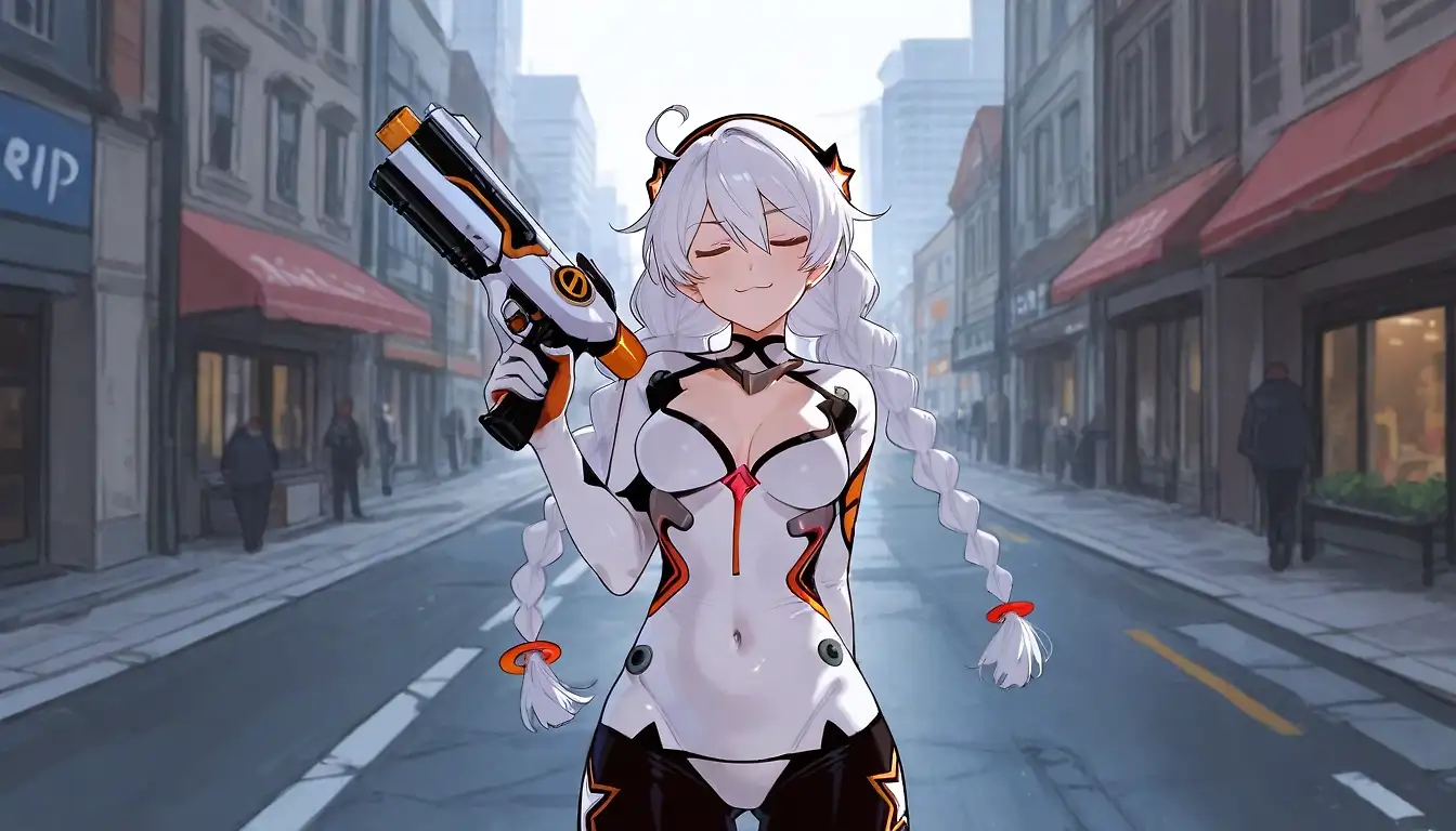 AI art 'Kiana gets Captured, and gets the Brat FUCKED out of her.'