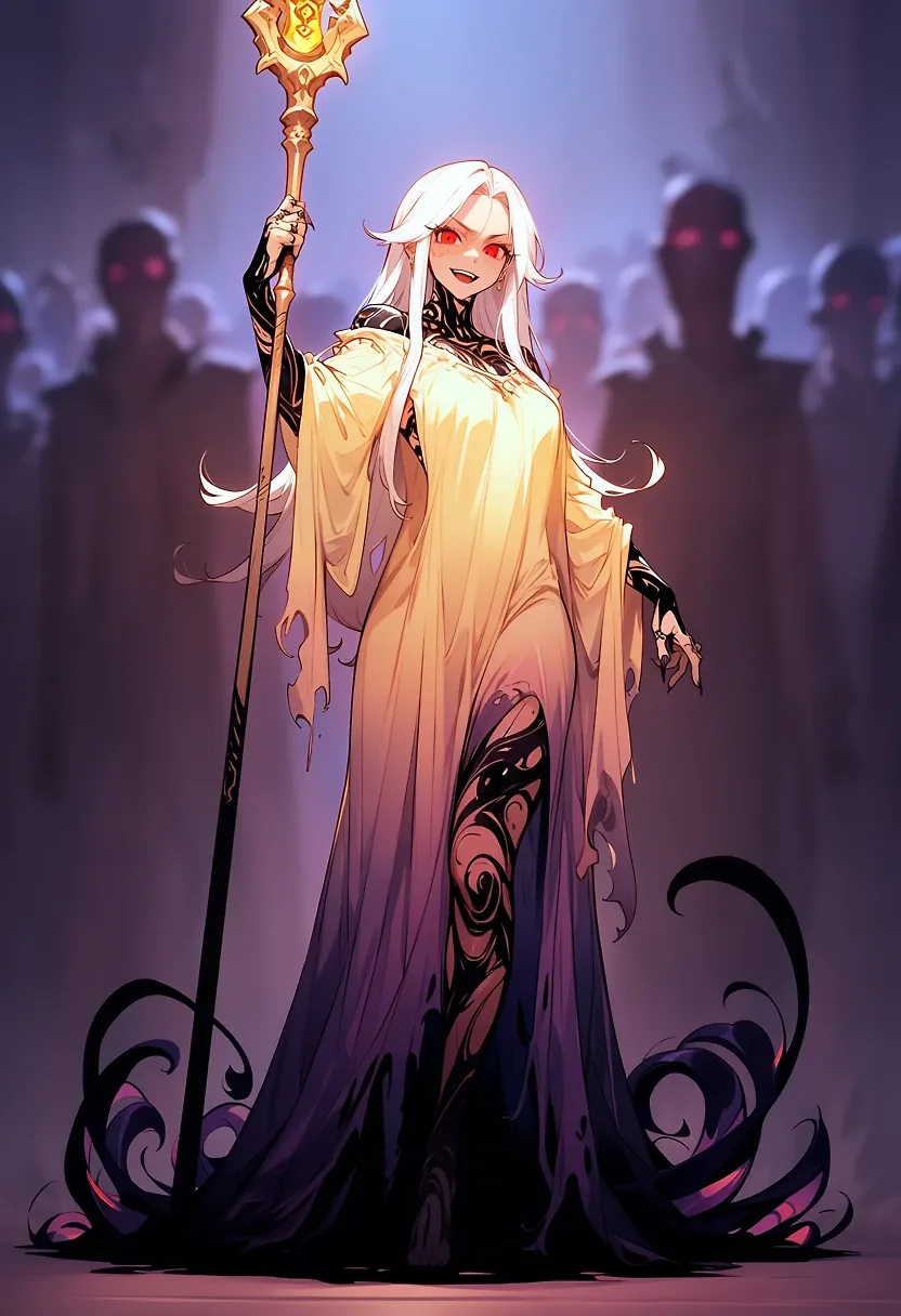 AI art "Behold my power"