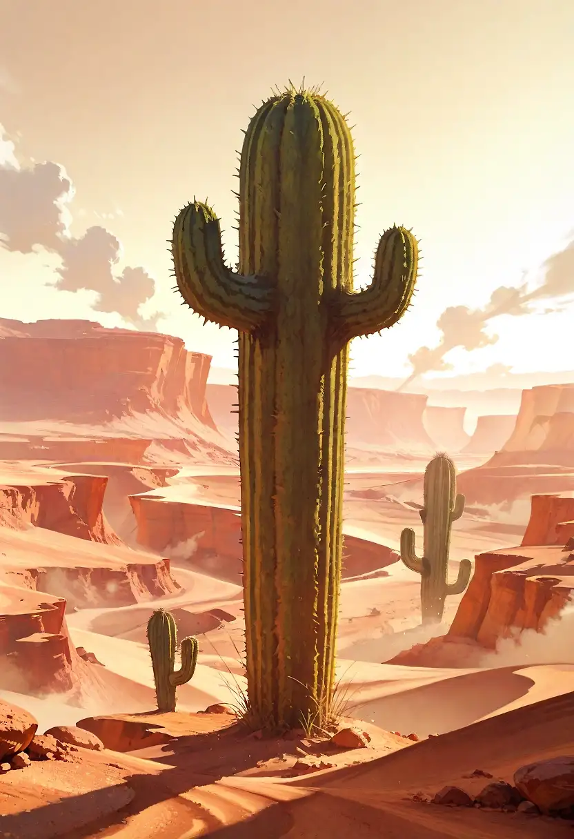 AI art "🌵 Big cactus 🌵"