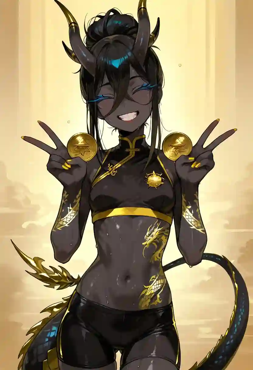 AI art "Sable's victory"