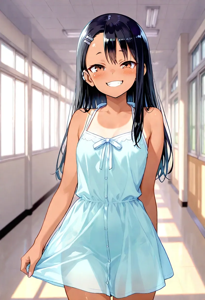blue sundress for daddy