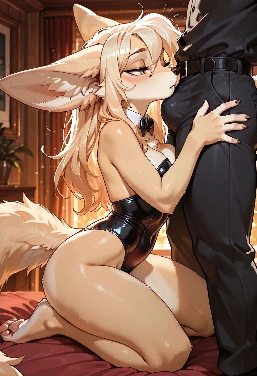 Bunbuns and Aurie share a quiet contemplative moment