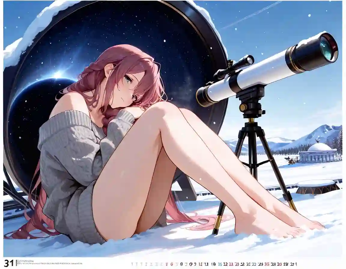 AI art "Calendar year Class VII"