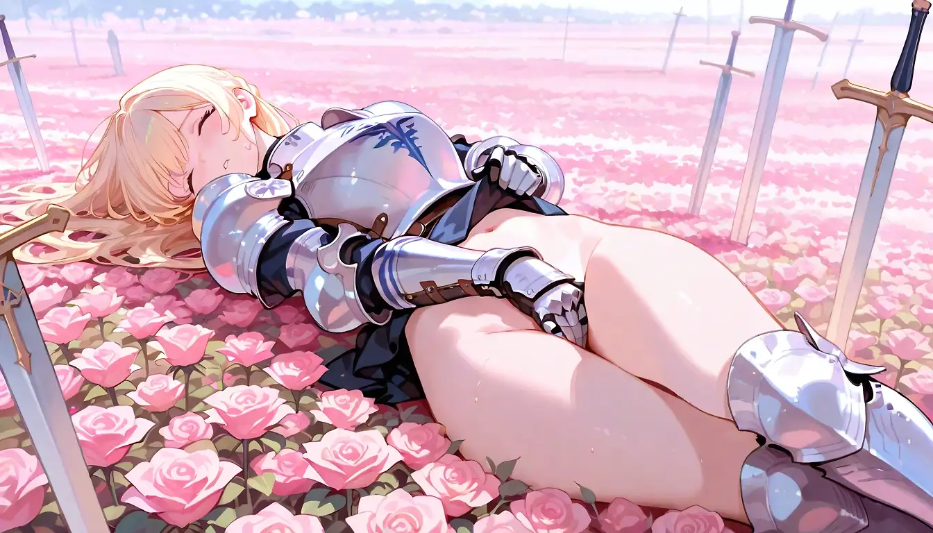 AI art 'Knight’s rest'