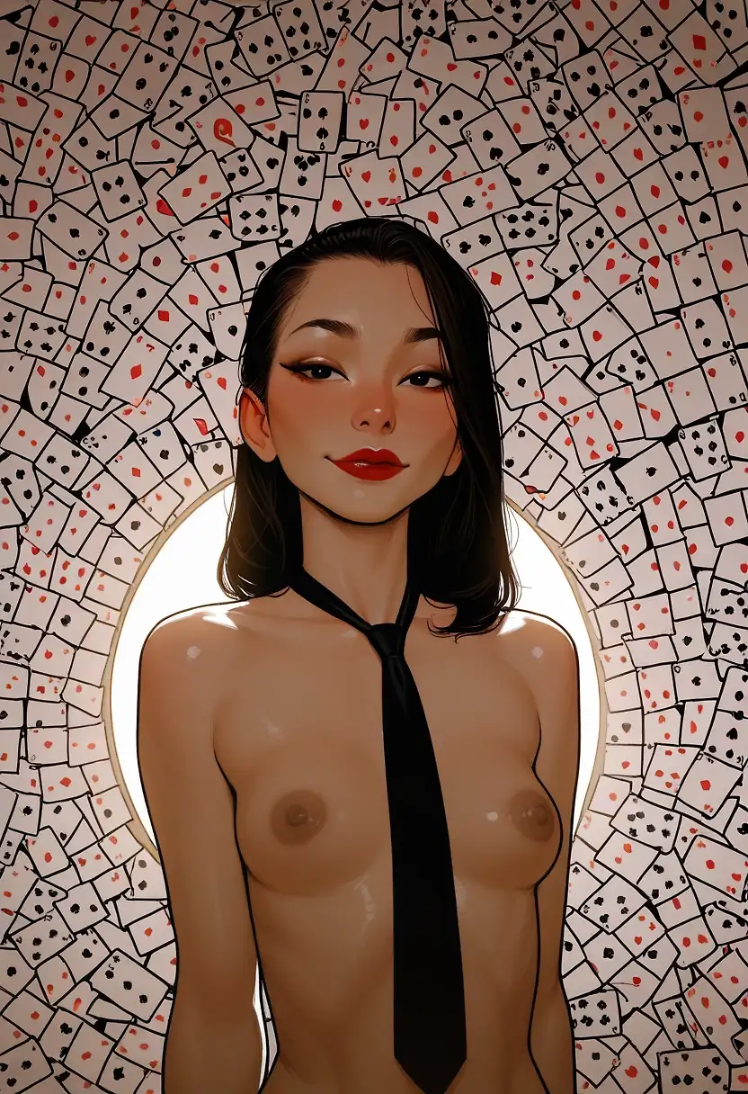 AI art "Strip poker part 3"