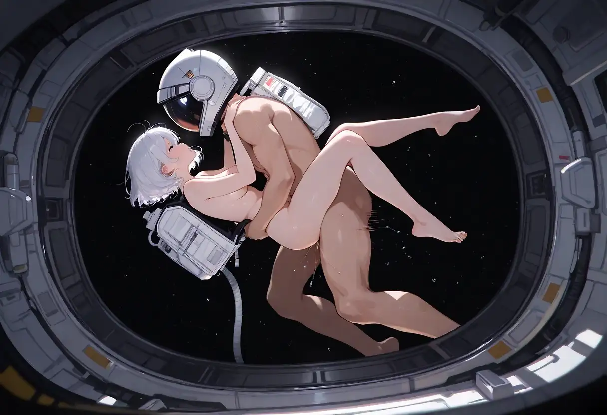AI art "Sex. In. Spaaace!"