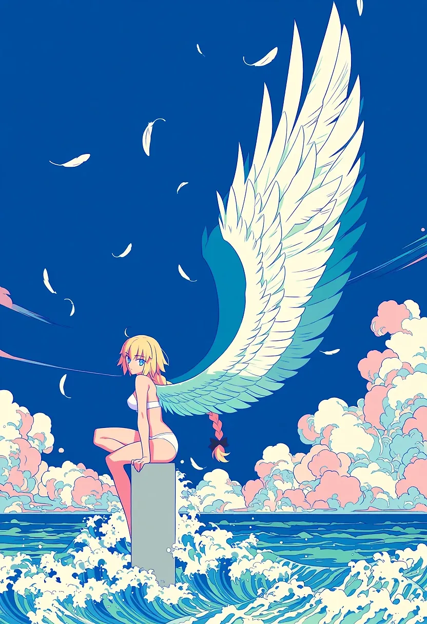 AI art "Jeanne D'arc"