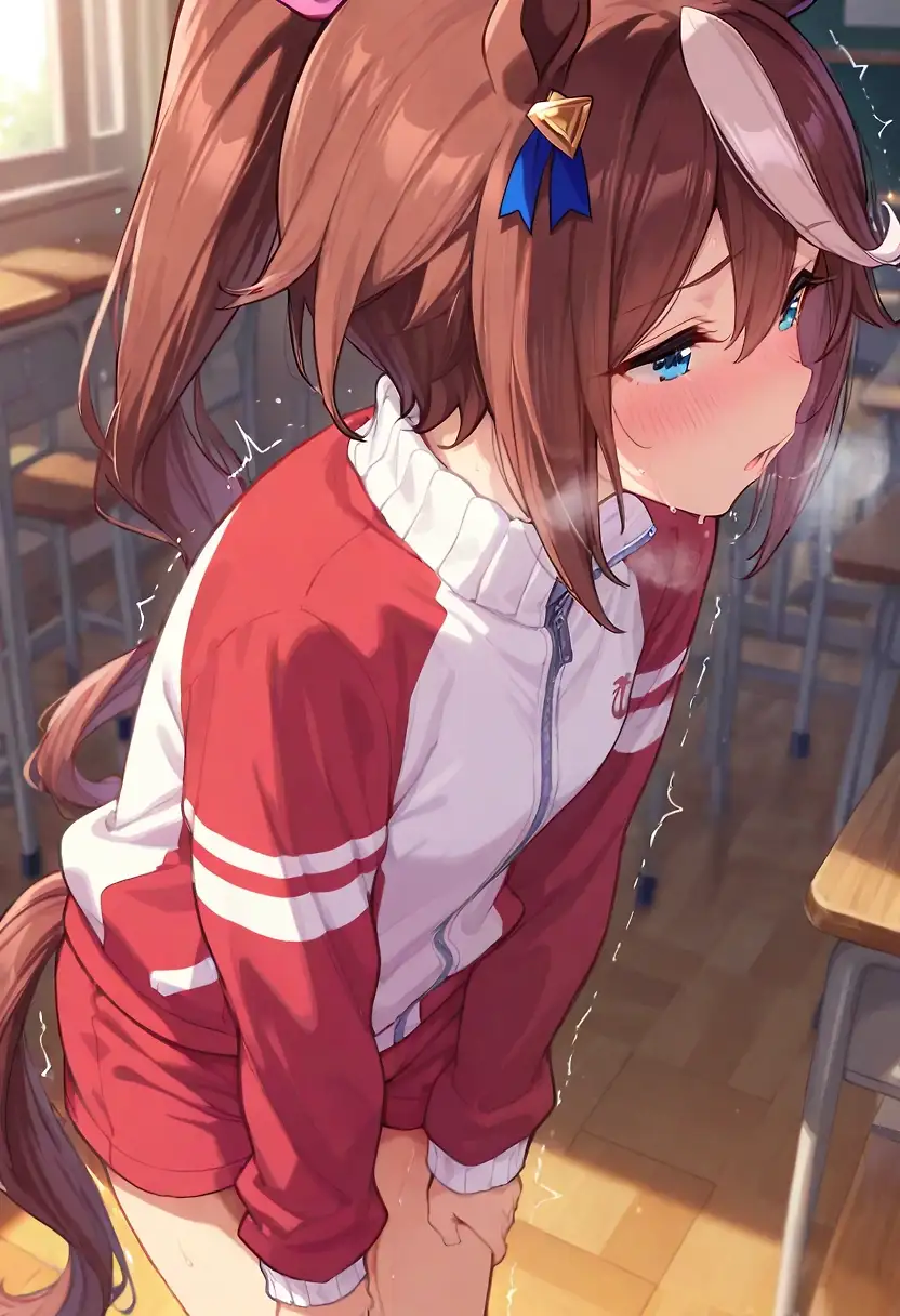 AI art "I think teio in heats right now"