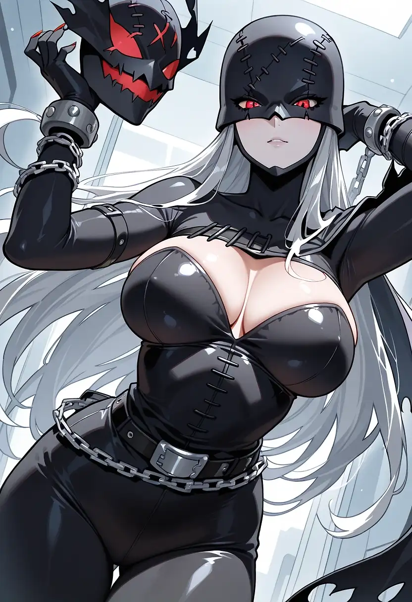 AI art "Ladydevimon"