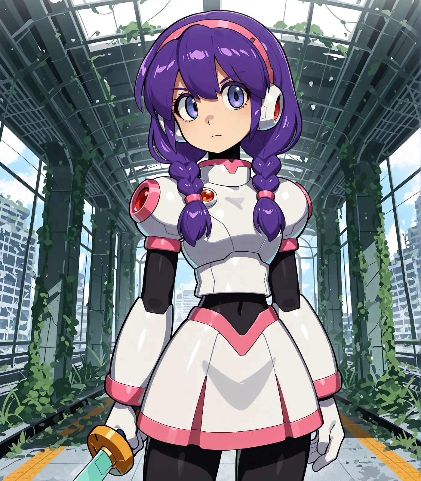 AI art "Ruins of 20XX: More Thistle"