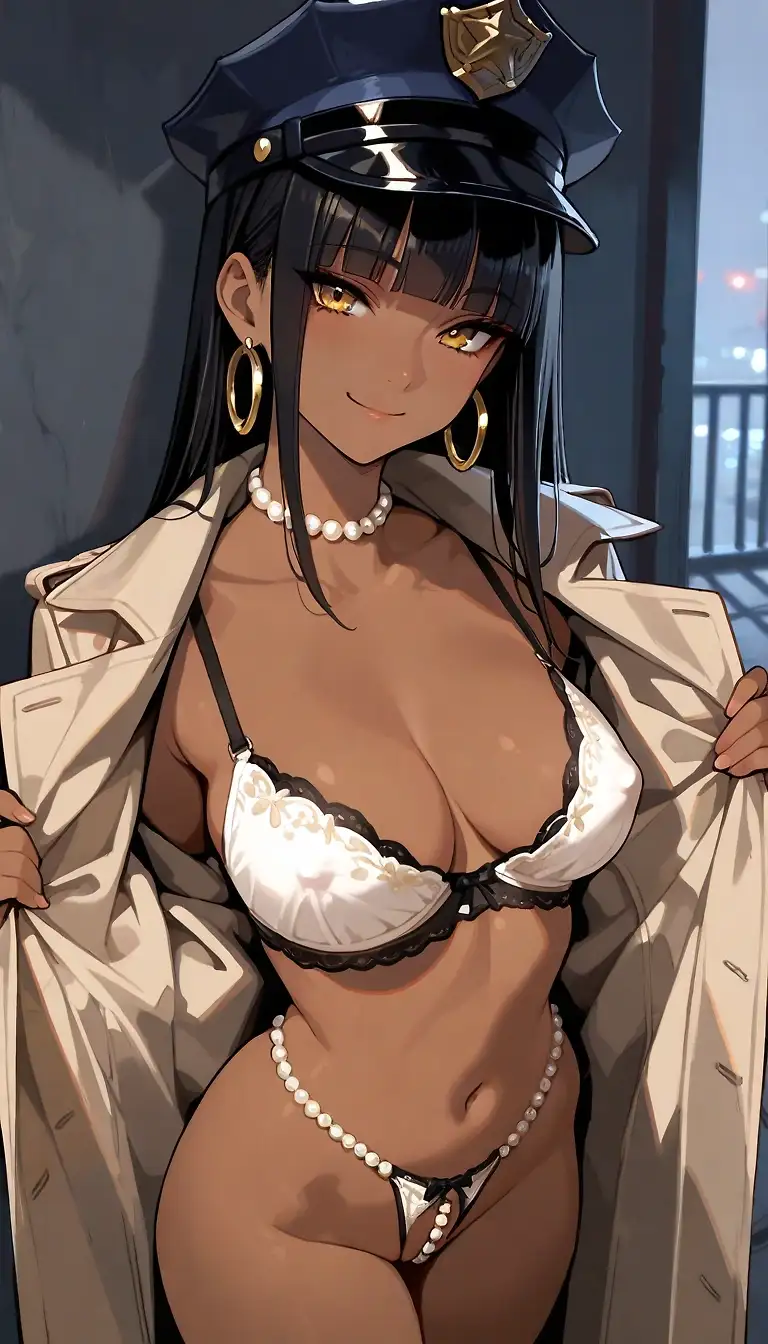 AI art 'Tribute to Warmice: 2k' with user description 'Agent Naomi (Pearl) is really happy on this achievement! We are celebrating the 2k for Warmice! The best storyteller of whole BetterWaifu.

Keep rocking it!'