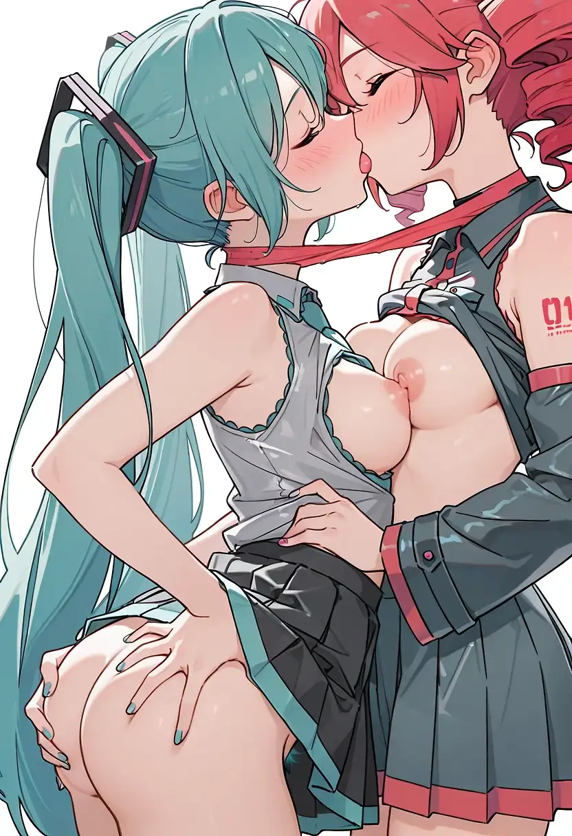AI art "Miku and Teto experimentation"