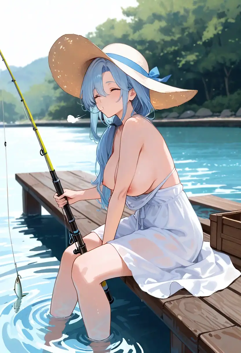 AI art "A Gift for the Lady by the Water"
