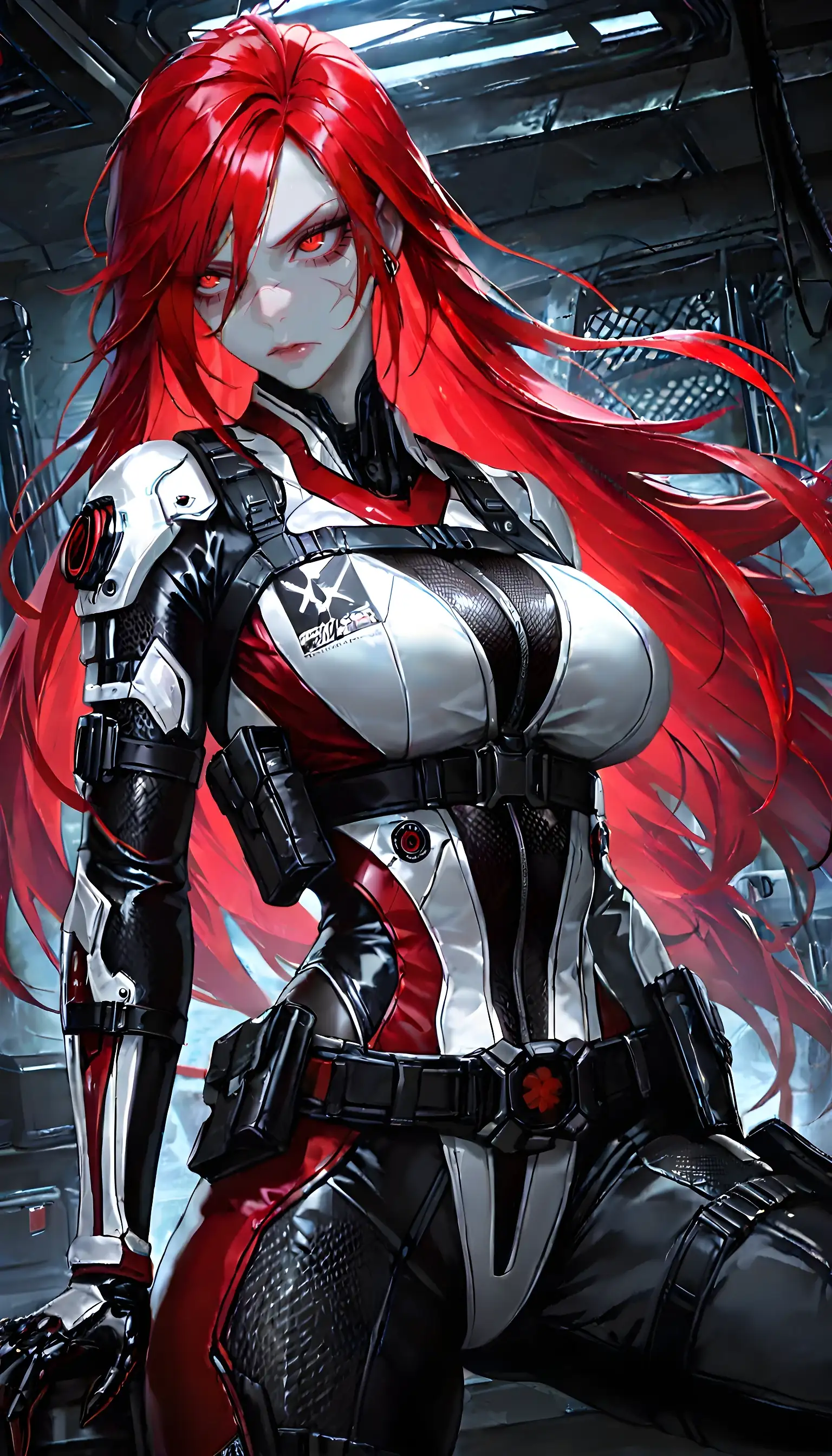 AI art 'New Traumateam in nightcity'