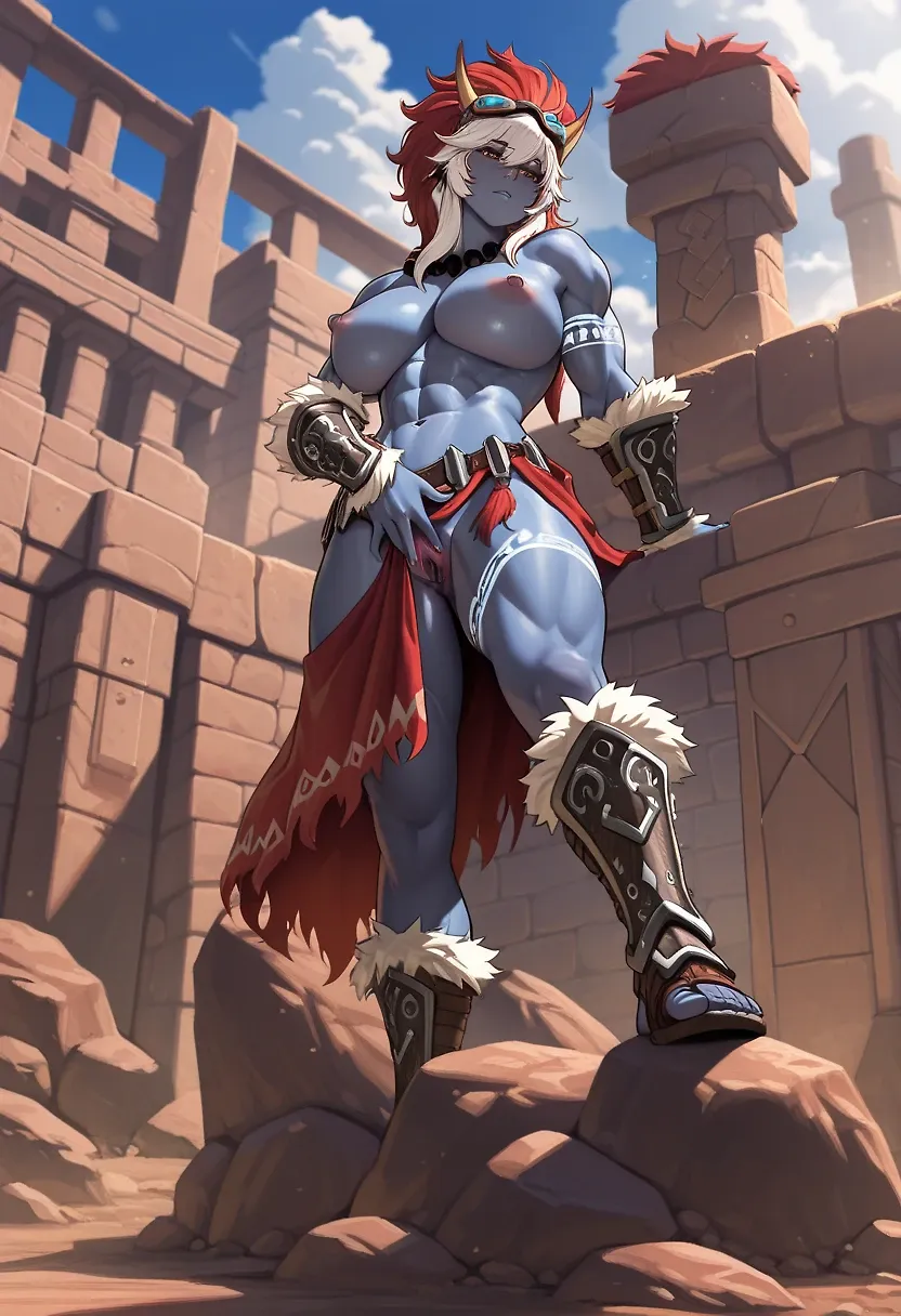 AI art "The Goliath has needs too"