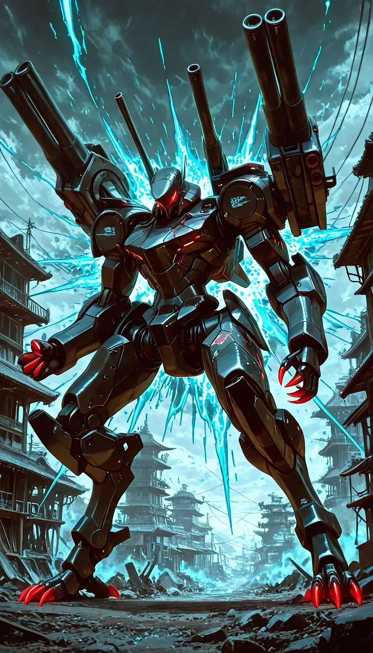 AI art 'Mech and cyborg'