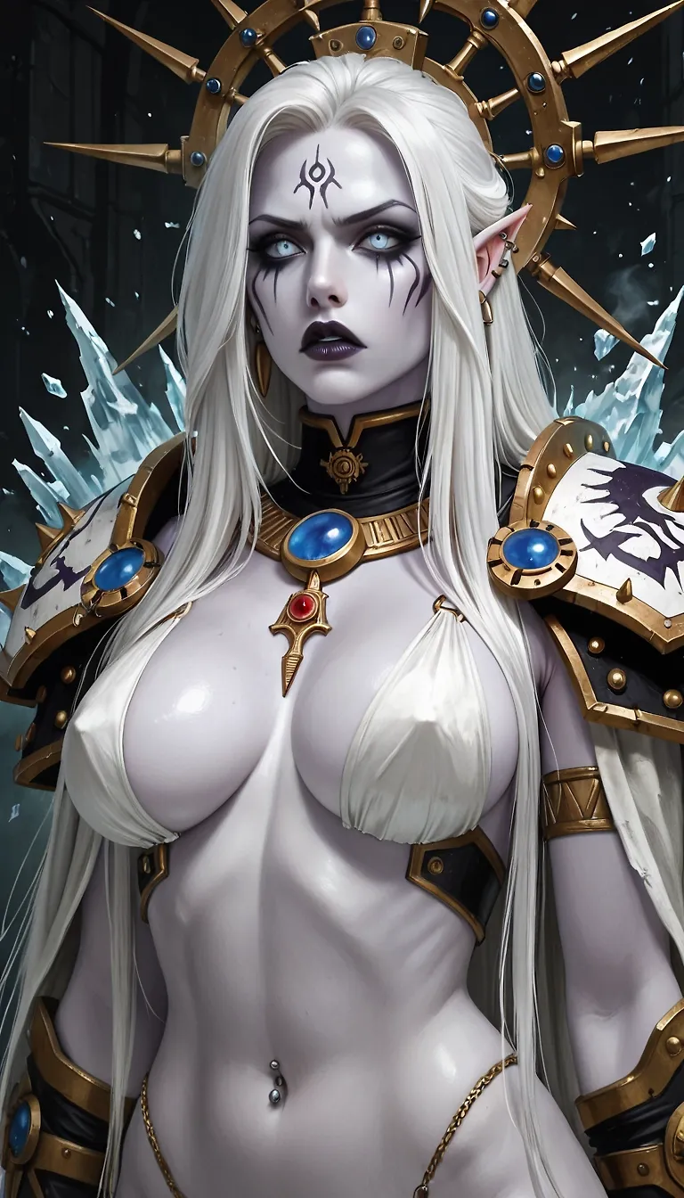 AI art "The grim dark future"