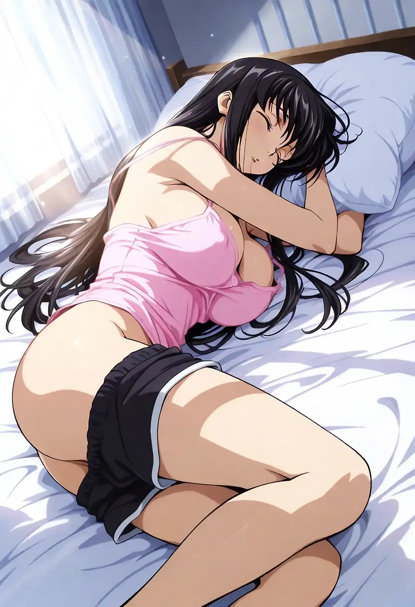 AI art 'Sleepy Sakuya'