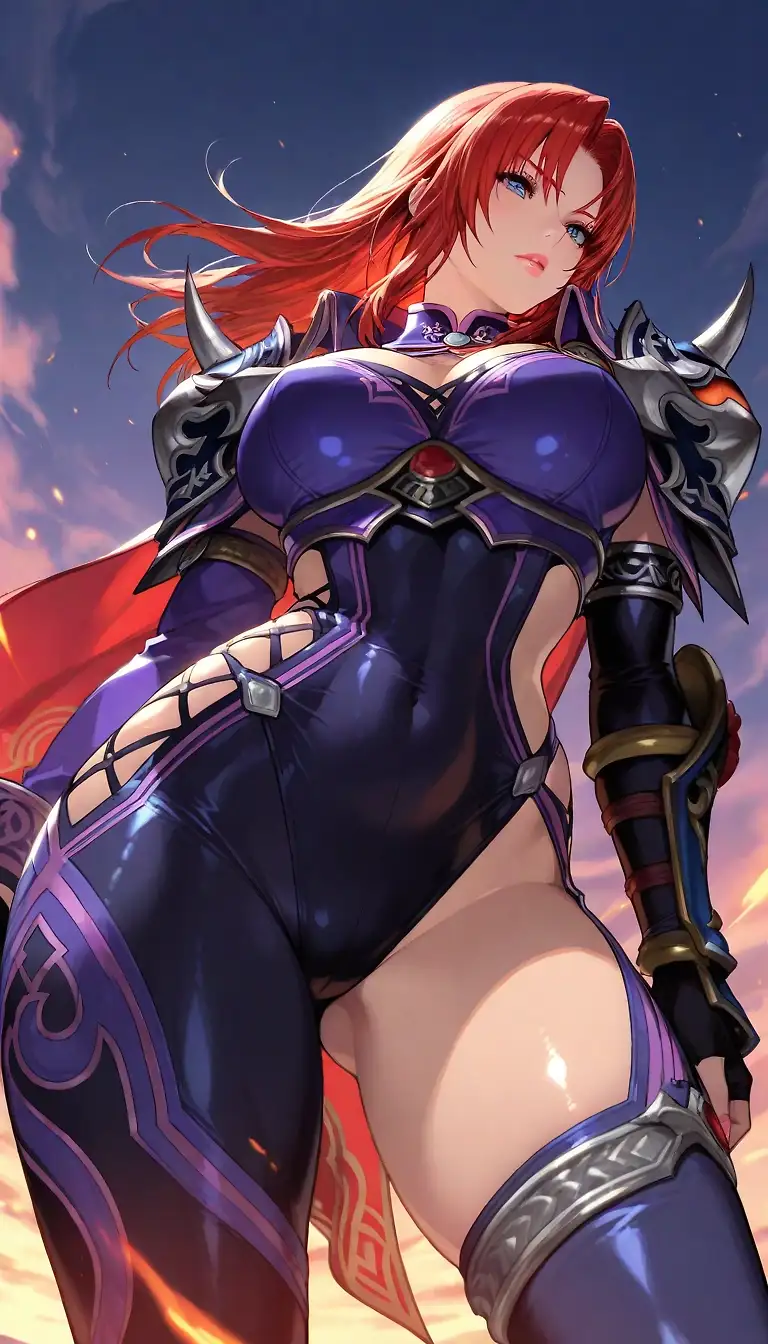 AI art 'Soul Calibur test 1'