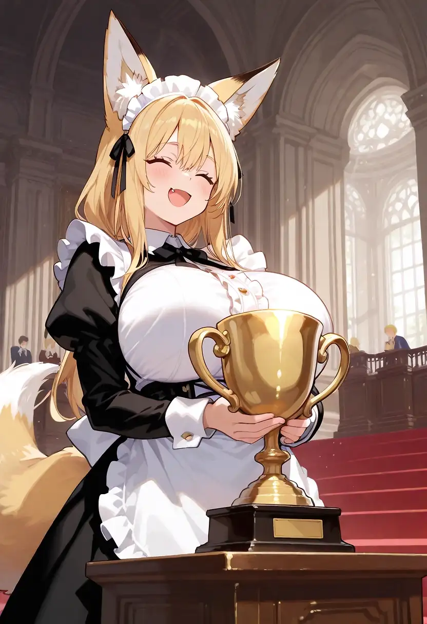 AI art "fox girl"