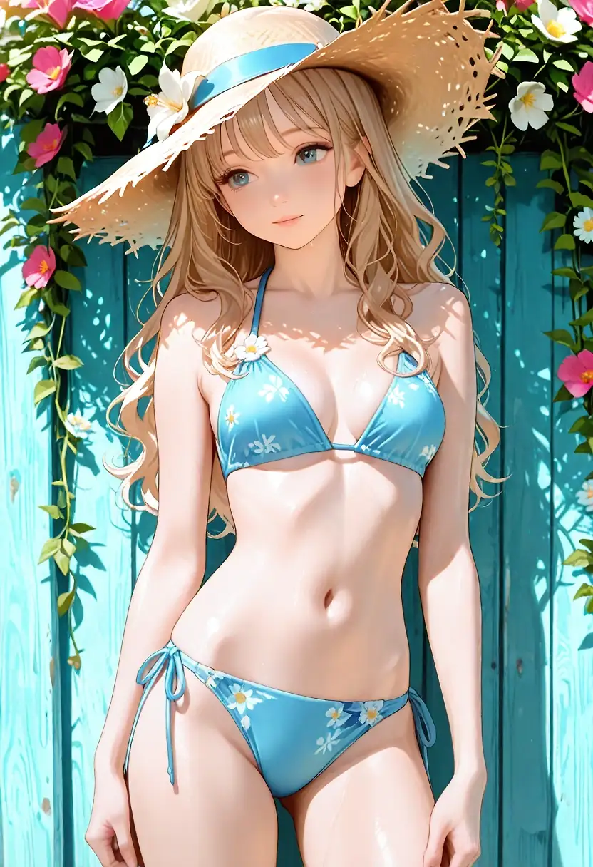 AI art "Bougainvillea 01"