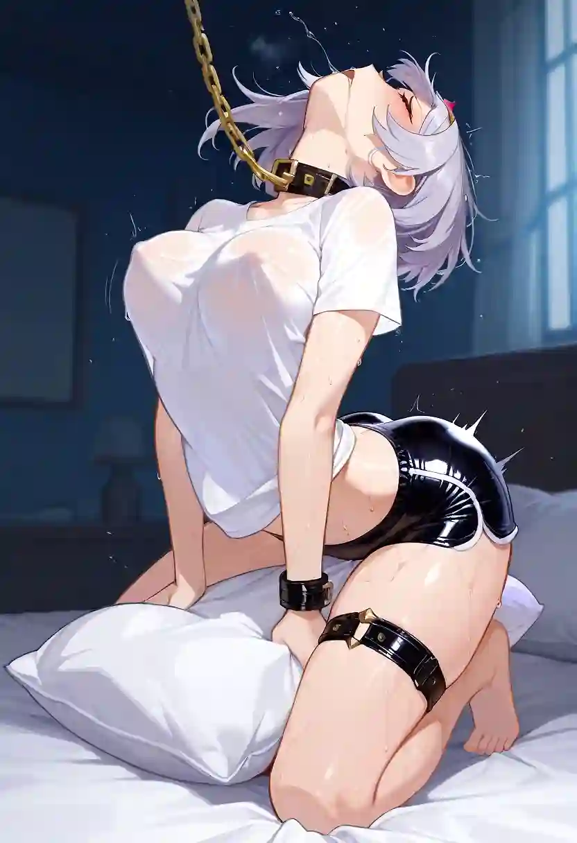 AI art "Noelle pillow humping after gym"