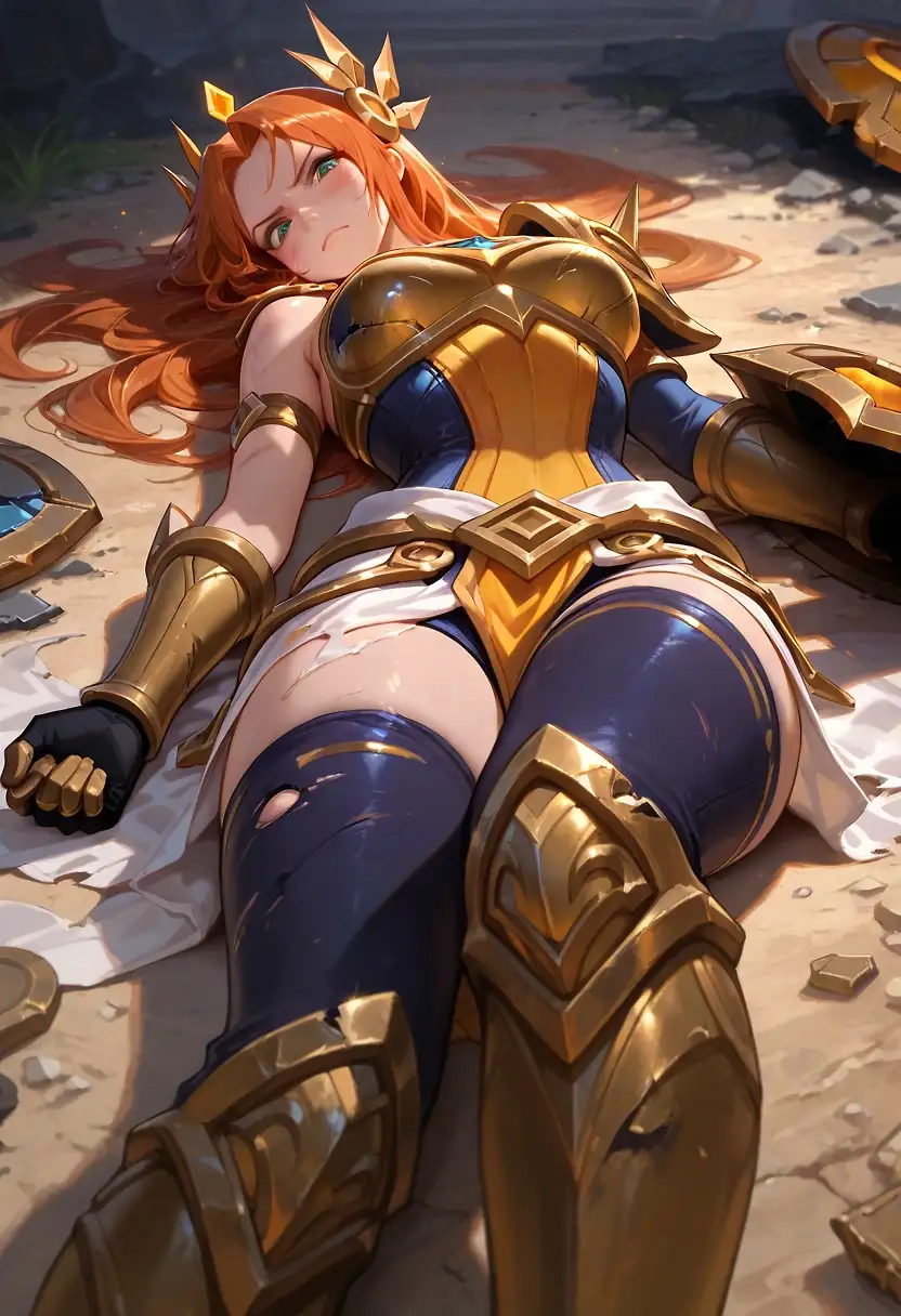 AI art "Porn of Legends A to Z - Leona"