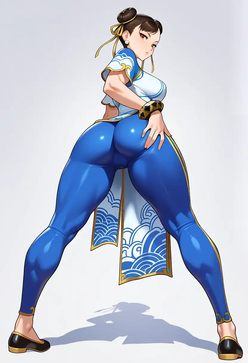 AI art "Chun Li"