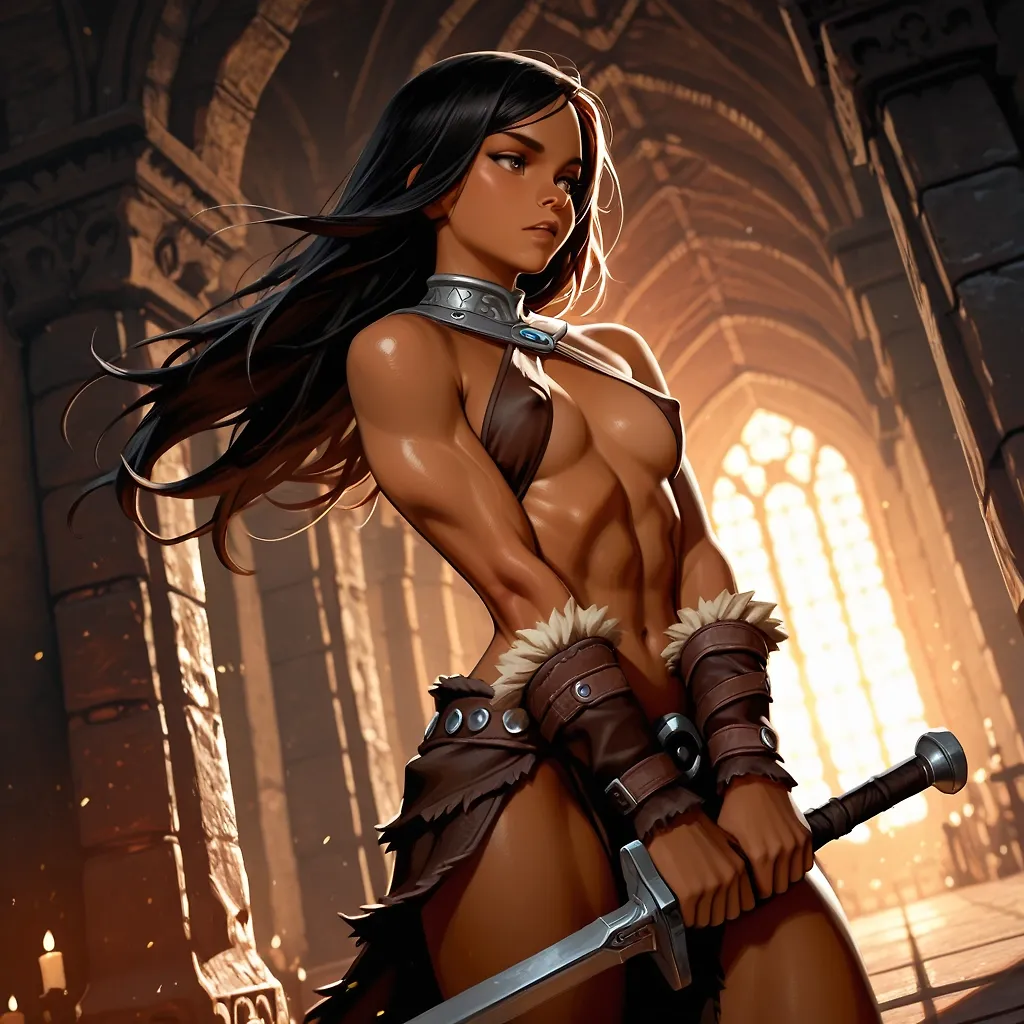Barbarian girls...
