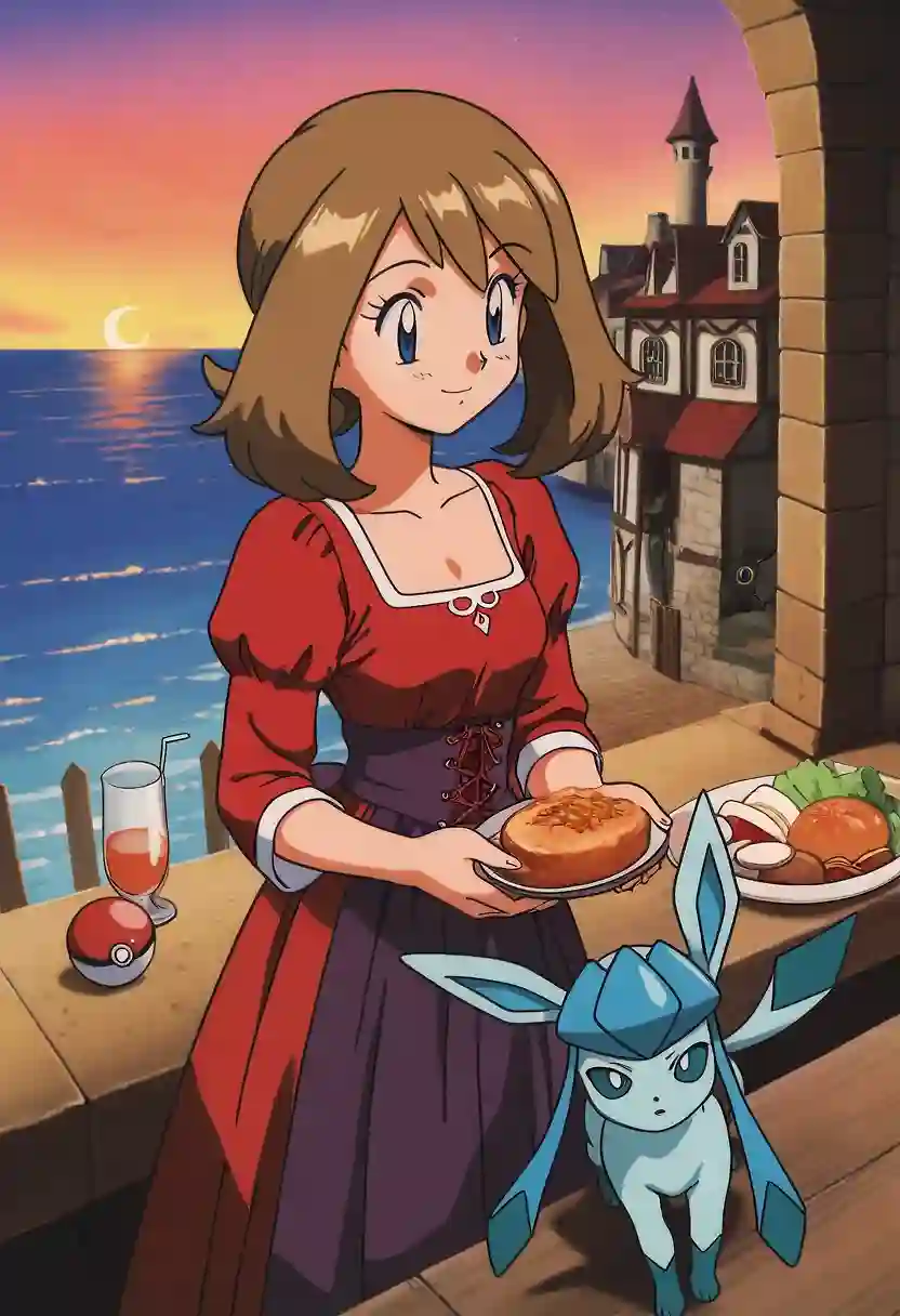 AI art "The Confusion Of Glaceon"