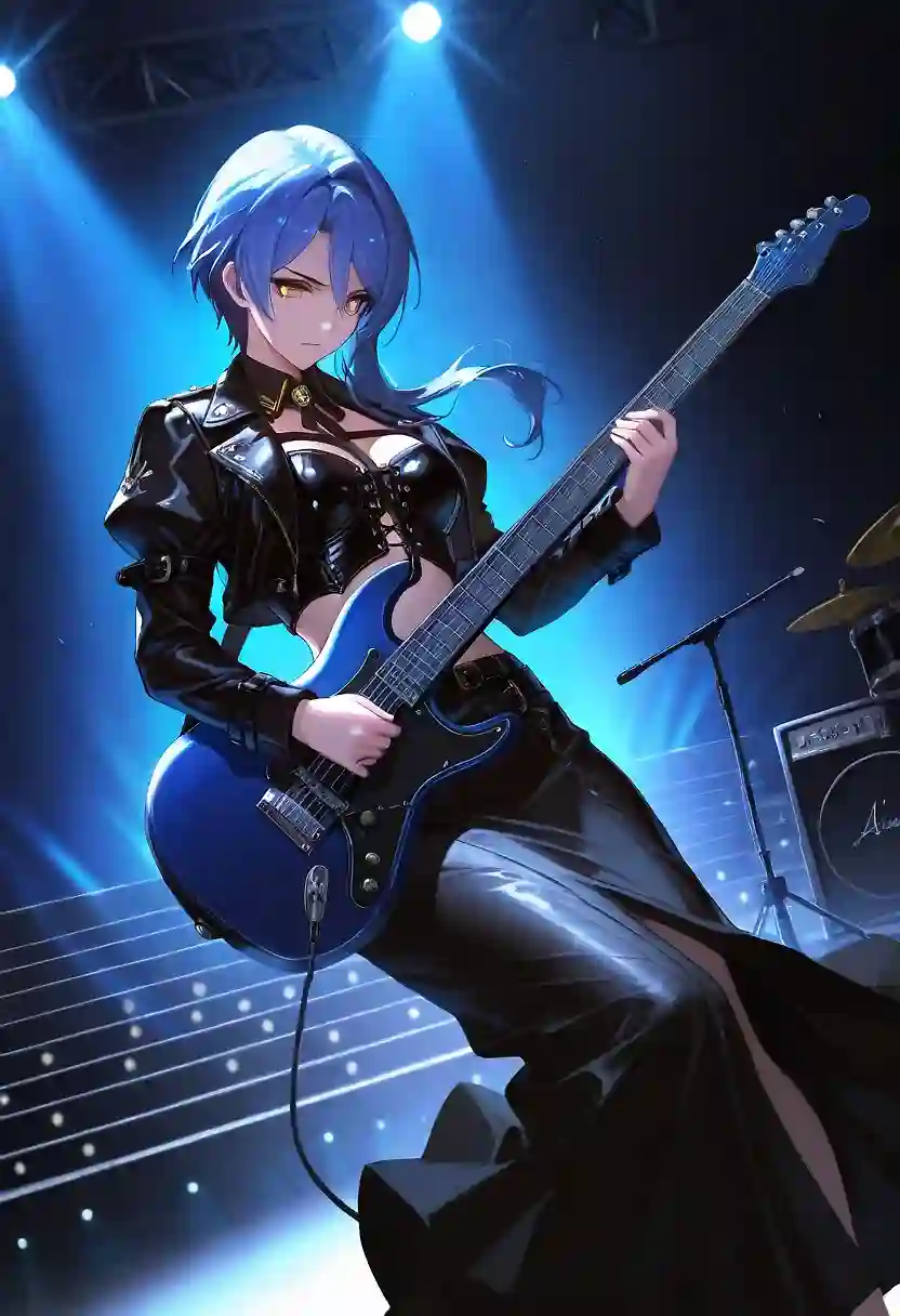 AI art "Class VII rock Concert"
