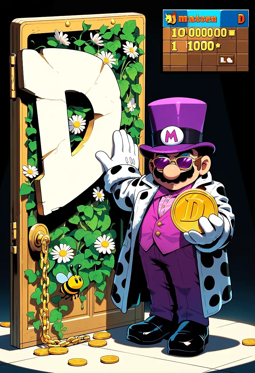 AI art "Super Mario Hoes "D""