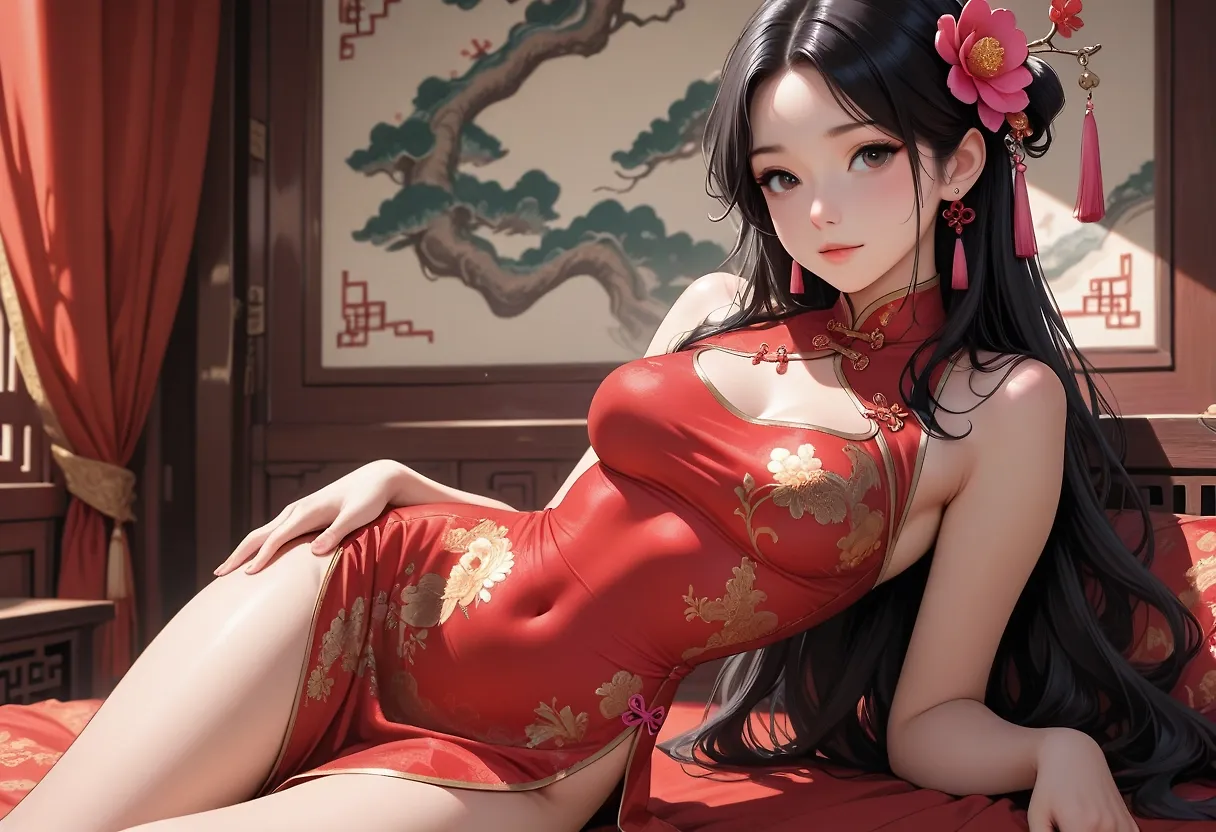 Chinese bedroom