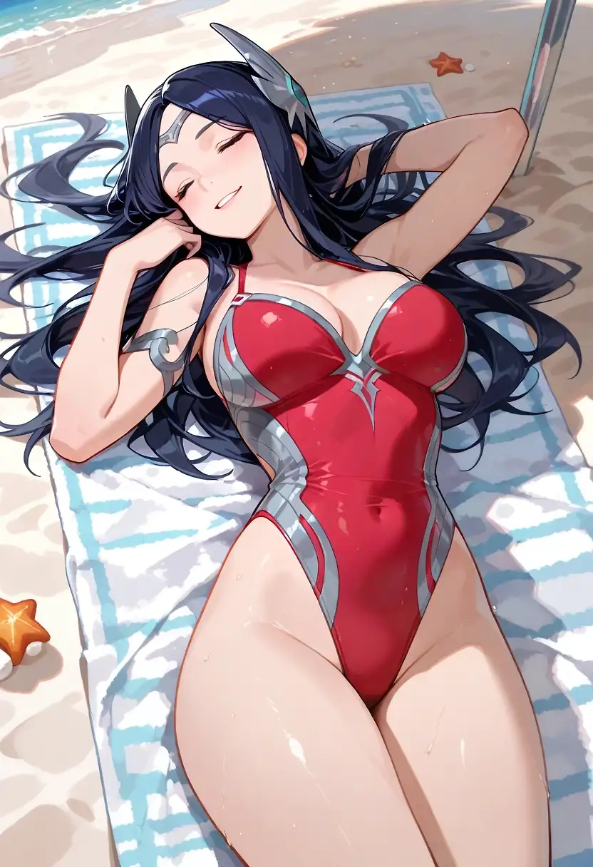 AI art "Porn of Legends A to Z - Irelia"