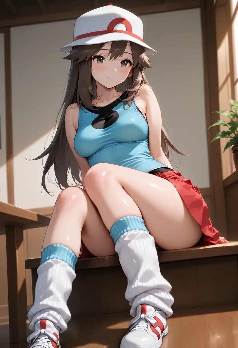 AI art 'More fun with leaf/green' with user description 'Small set of leaf/green'