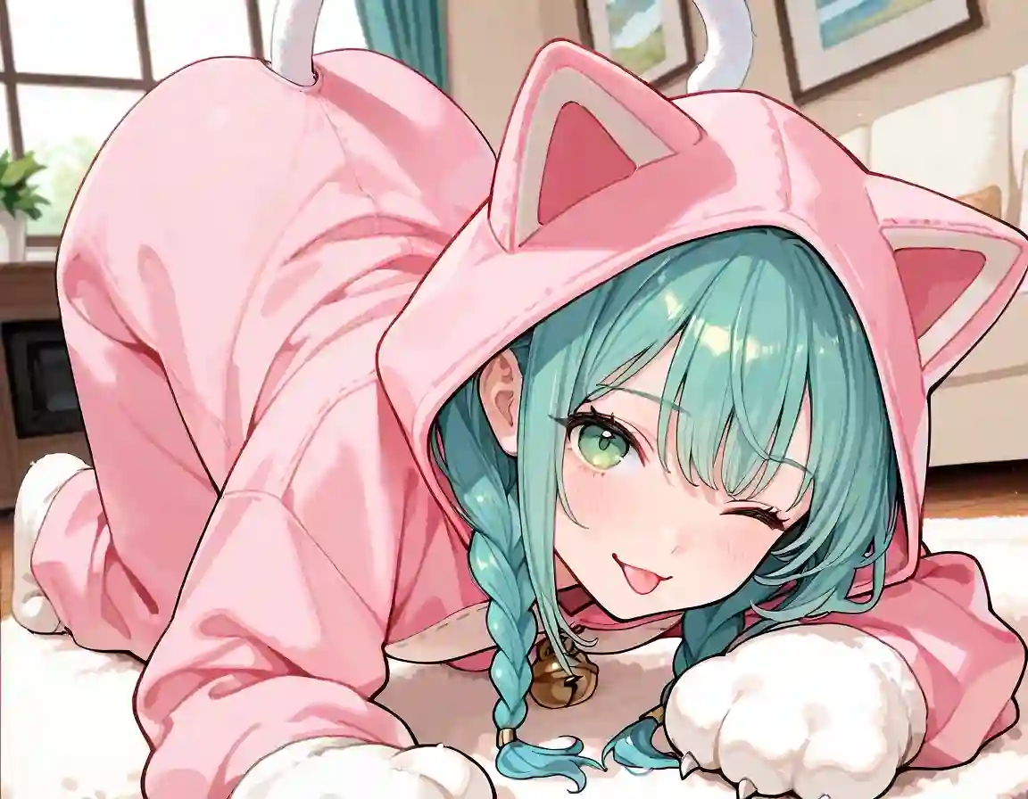 AI art "cat onesie"